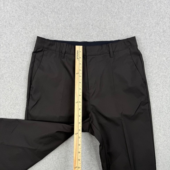 BYLT Dress Pants Mens 33x30 Black Everyday Pant Performance Stretch Trousers - Picture 11 of 14